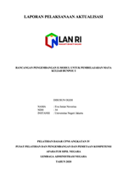 Rancangan Pengembangan Model E-Modul Untuk Pembelajaran Bunpou I Universitas Negeri Jakarta
