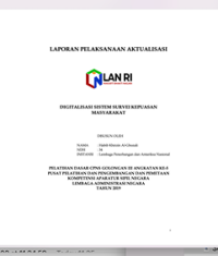 Digitalisasi Sistem Survei Kepuasan Masyarakat (LAPAN)