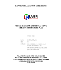 Mengembangkan Kreatifitas Siswa Melalui Metode Role Play SDN Karangwangun Kabupaten Tasikmalaya
