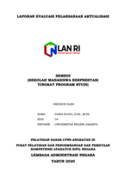SEMEDI (Sekolah Mahasiswa Berprestasi Tingkat Program Studi) Universitas Negeri Jakarta