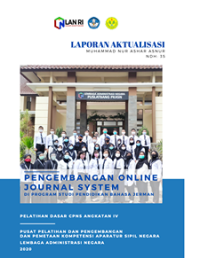Pengembangan Online Journal System Di Program Studi Pendidikan Bahasa Jerman Universitas Negeri Jakarta