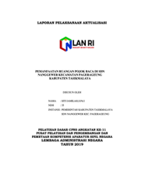 Pemanfaatan Ruangan Pojok Baca Dinas Pendidikan Dan Kebudayaan Kabupaten Tasikmalaya (TERBAIK 3)