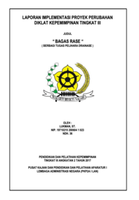 BAGAS RASE (Berbagi Tugas Pelihara Drainase) Dinas Pekerjaan Umum Dan Penataan Ruang Bidang Cipta Karya