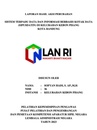 Sistem Terpadu Data dan Informasi Berbasis Kotak Data (SIPUSDATIN) di Kelurahan Kebon Pisang Kota Bandung