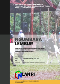 NGUMBARA LEMBUR; Strategi Kolaborasi Pengembangan Desa Wisata Dengan Pendekatan Pentahelix Dalam Percepatan Peningkatan Ekonomi Daerah (Staf Ahli Bupati Sekretariat Daerah)