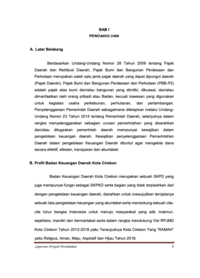 Penyelenggaraan Penilaian Bangunan PBB-P2 Berbasis Aplikasi Sistem Informasi Manajemen Penilaian (SIMPEL 2018) Pada Badan Keuangan Daerah Kota Cirebon