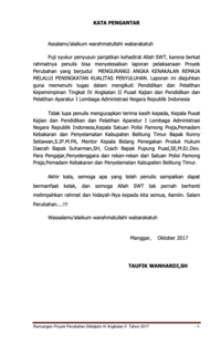 Mengurangi Angka Kenakalan Remaja Melalui Peningkatan Kualitas Penyuluhan (Satuan Polisi Pamong Praja - Satpol PP Kabupaten Belitung Timur)