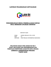 Pengembangan Media Pembelajaran Sepak Bola Berbasis Aplikasi Android Universitas Silliwangi (TERBAIK 3)