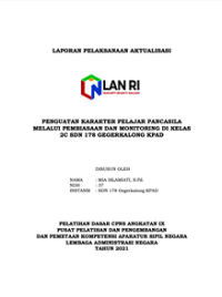 Penguatan Karakter Profil Pelajar Pancasila Melalui Pembiasaan Dan Monitoring di Kelas 2C SDN 178 Gegerkalong KPAD Dinas Pendidikan Kota Bandung