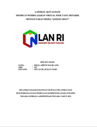 Membuat Pembelajaran Virtual PJOK Yang Menarik Menggunakan Media Google Meet di SDN 163 Buah Batu Baru Kota Bandung