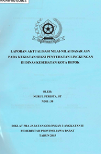 Nilai-Nilai Dasar ASN di Dinas Kesehatan