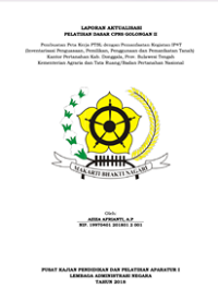 Pembuatan Peta Kerja PTSL Dengan Pemanfaatan Kegiatan IP4T (Inventarisasi Penguasaan, Pemilikan, Penggunaan dan Pemanfaatan Tanah) Kantor Pertanahan Kabupaten Donggala Provinsi Sulawesi Tengah Kementerian Agraria dan Tata Ruang/Badan Pertanahan Nasional