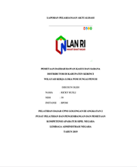 Pemetaan Daerah Rawan Kasus Dan Sarana Distributor Di Kabupaten Kerinci Wilayah Kerja Loka POM Sungai Penuh (BPOM)