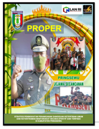 Strategi Peningkatan Penanganan Gangguan Ketertiban Umum Dan Ketentraman Masyarakat Secara Efektif Dan Terpadu Di Satuan Polisi Pamong Praja Kabupaten Pringsewu