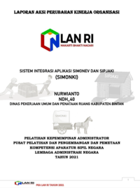 Sistem Integrasi Aplikasi SIMONEV Dan SIPJAKI (SIMONKI) - Dinas Pekerjaan Umum dan Penataan Ruang Kabupaten Bintan