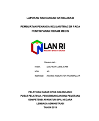 Pembuatan Penanda Keluar / Tracer Pada Penyimpanan Rekam Medis di RSUD Singaparna Medika Citrautama Kabupaten Tasikmalaya