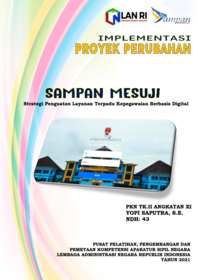 SAMPAN MESUJI; Strategi Penguatan Layanan Terpadu Kepegawaian Berbasis Digital (Badan Kepegawaian Dan Pengembangan Sumber Daya Manusia Kabupaten Mesuji)