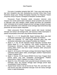 Strategi Peningkatan Kapasitas Pos Pelayanan Terpadu (Posyandu) Menuju Posyandu Terintegrasi di Kabupaten Sumbawa Barat (Badan Pemberdayaan Masyarakat dan Pemerintahan Desa Kabupaten Sumbawa Barat)