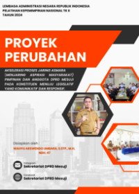 Akselerasi Proses Jaring Asmara (Menjaring Aspirasi Masyarakat) Pimpinan Dan Anggota DPRD Kabupaten Mesuji Pada Konstituen Menuju Legislatif Yang Berintegritas (Sekretariat DPRD)