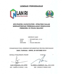 Multilevel Facilitating; Strategi Dalam Mengantisipasi Permasalahan Psikologis Personel Di Polda Maluku