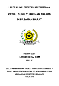 Kawal Bumil Turunkan AKI AKB Di Pasaman Barat (Dinas Kesehatan)