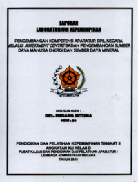 Pengembangan Kompetensi Aparatur Sipil Negara Melalui Assessment Center Badan Pengembangan Sumber Daya Manusia Energi dan Sumber Daya Mineral