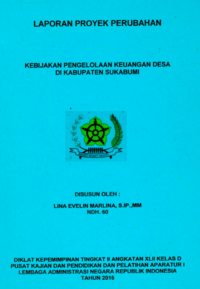 Kebijakan Pengelolaan Keuangan Desa Di Kecamatan Caringin Kabupaten Sukabumi