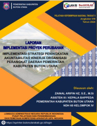 Strategi Peningkatan Akuntabilitas Kinerja Organisasi Perangkat Daerah Pemerintah Kabupaten Buton Utara (Asistem Administrasi Umum)