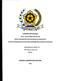 Nilai-Nilai Dasar Profesi ASN di Pusat Diklat Kepemimpinan Aparatur Nasonal LANRI