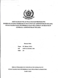 Nilai-Nilai Profesi ASN di PKP2A IV LAN Aceh