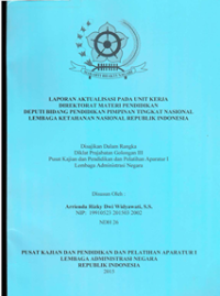 Nilai-Nilai Dasar Profesi PNS di Lemhannas RI