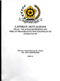 Nilai-Nila Dasar Propfesi ASN di ANRI