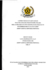 Nilai-Nilai Dasar Aparatur Sipil di ANRI