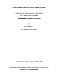 Image of Penggunaan Aplikasi Layanan Surat Online Pada BKPSDM Kota Bandung Dalam Membangun Digital Mindset