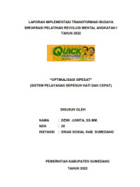 Image of Optimalisasi SIPESAT (Sistem Pelayanan Sepenuh Hati Dan Cepat) di Dinas Sosial Kabupaten Sumedang