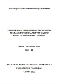 Image of Peningkatan Pemahaman Pemohon Izin Tentang Penggunaan PTSP Online Melalui Videografi Tutorial (Dinas Penanaman Modal dan Pelayanan Terpadu Satu Pintu Kota Cirebon)