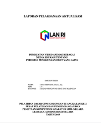 Image of Pembuatan Video Animasi Sebagai Media Edukasi Tentang Pedoman Penggunaan Obat Yang Aman (BPOM) (Terbaik 3)