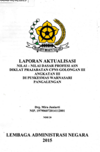 Image of Nilai-Nilai Dasar Profesi ASN di PKM Warnasari