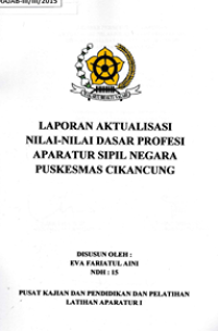 Image of Nilai-Nilai Dasar Profesi di PKM Cikancung